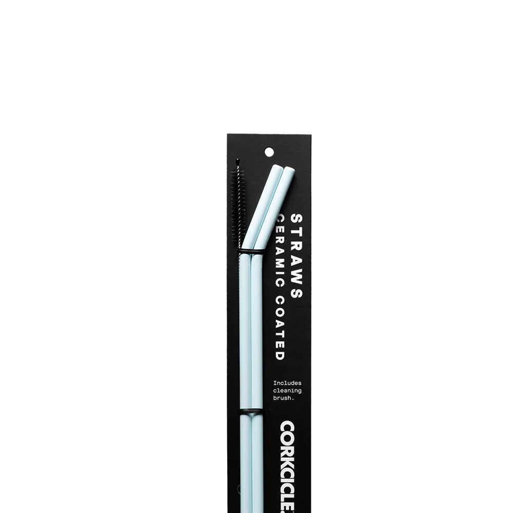 Ceramic Coated Straw Set