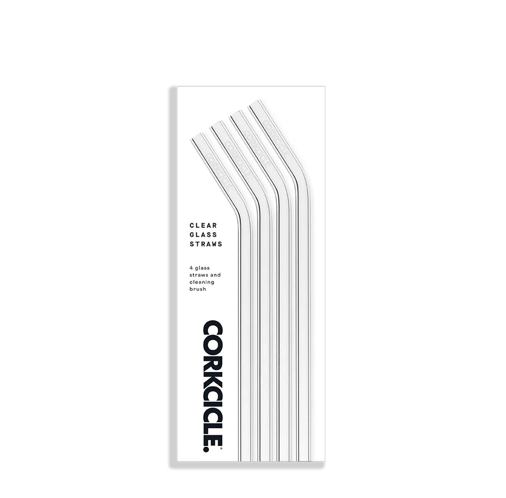 Glass Straw Set