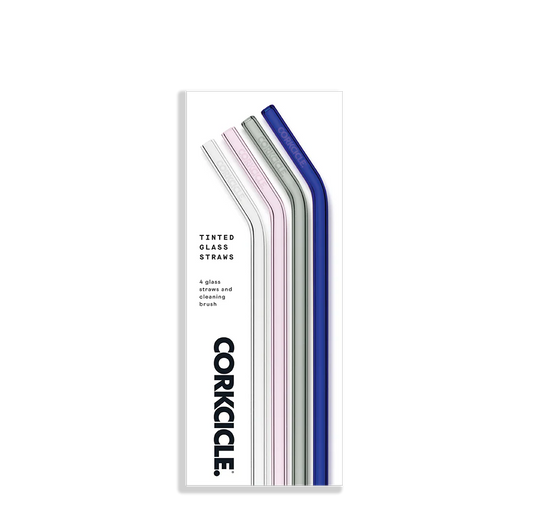 Glass Straw Set