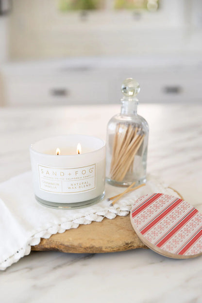 Cinnamon Vanilla 12 oz scented candle