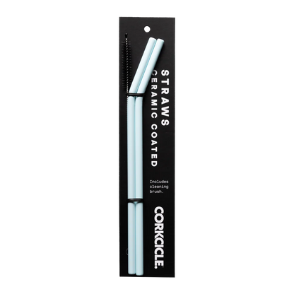 Ceramic Coated Straw Set
