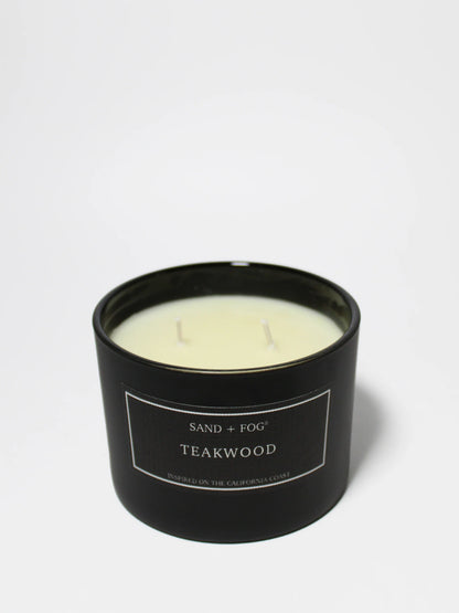 Teakwood 12 oz scented candle