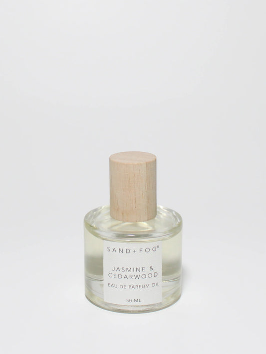 Jasmine & Cedarwood 50 ml Perfume Oil Rollerball
