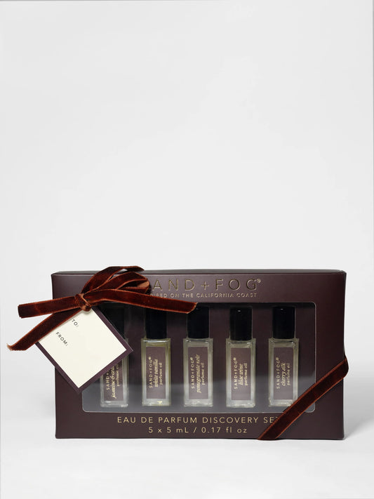 Exploratory Perfume Oil Rollerball Set - Happy Holidays Collection