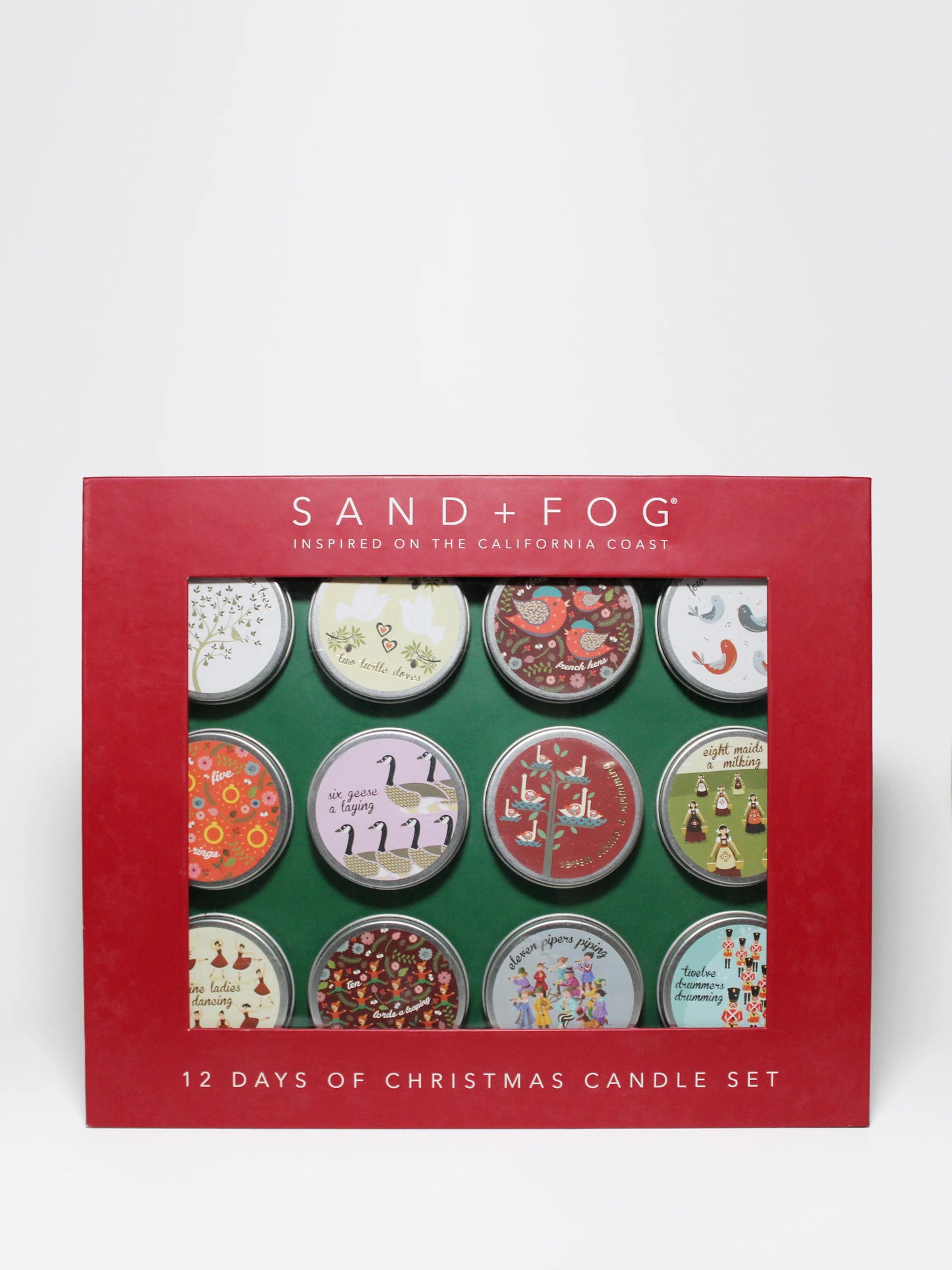 12 Days of Christmas Candle Set