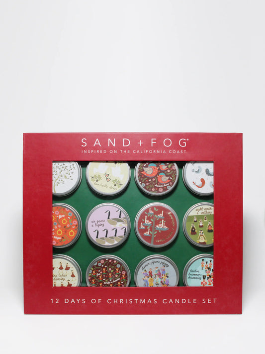 12 Days of Christmas Candle Set