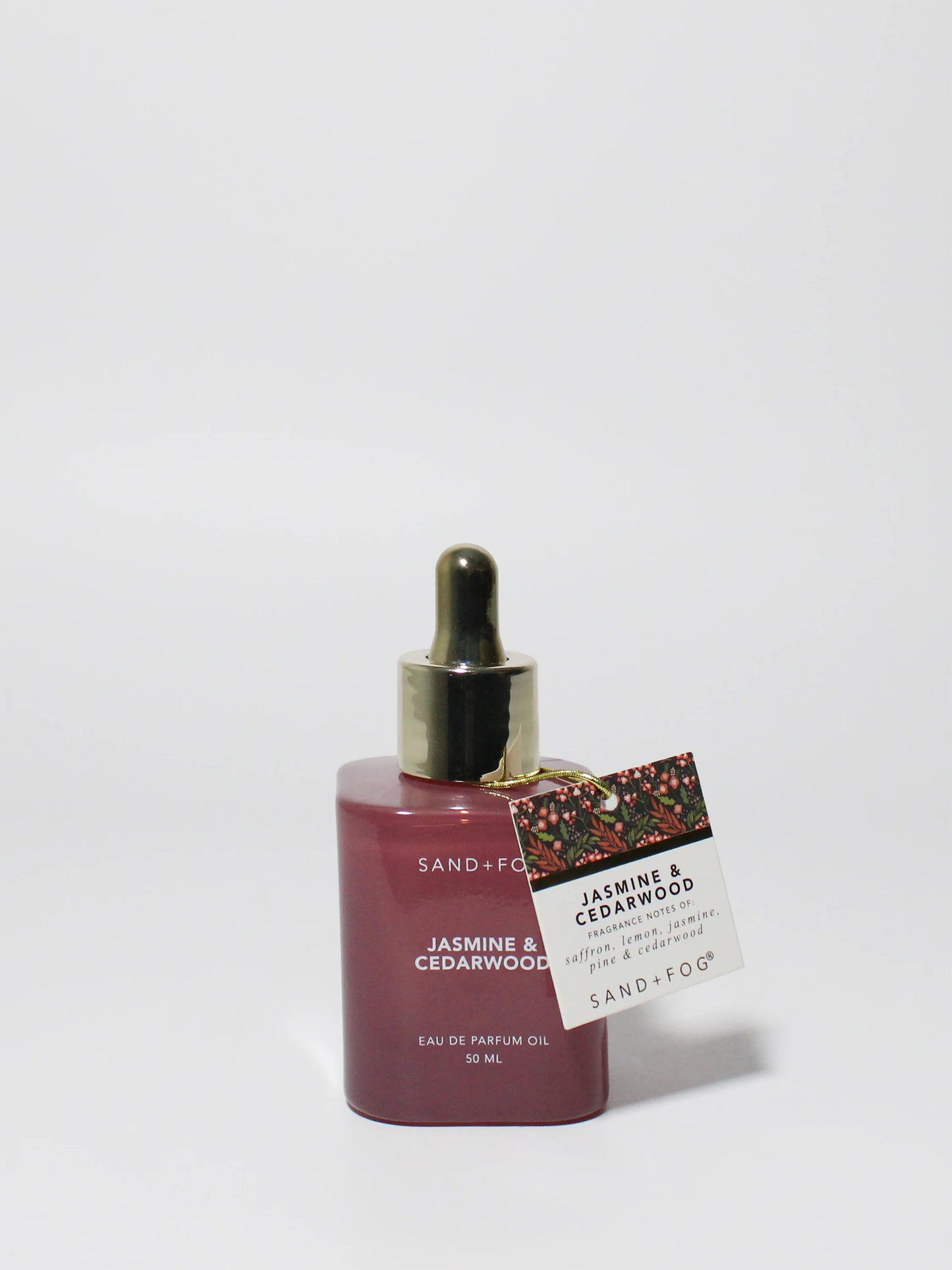 Jasmine & Cedarwood 50 ml Perfume Oil Dropper