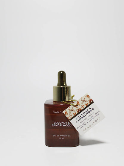 Coconut & Sandalwood 50 ml Perfume Oil Dropper