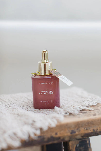Jasmine & Cedarwood 50 ml Perfume Oil Dropper