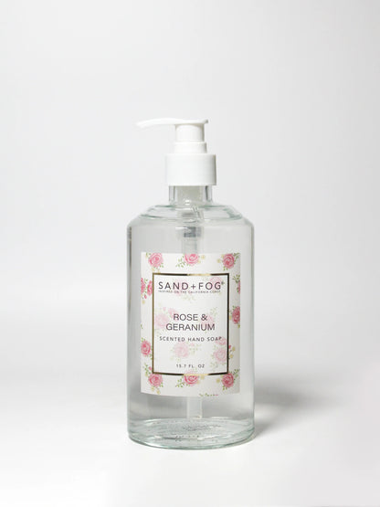 Rose & Geranium 15.7 oz Liquid Hand Soap