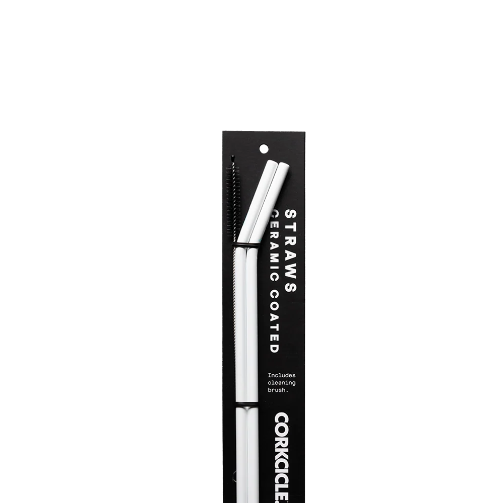 Ceramic Coated Straw Set