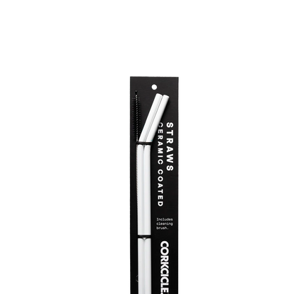 Ceramic Coated Straw Set