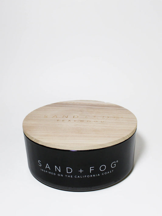 Teakwood 34 oz scented candle