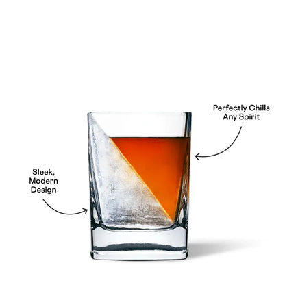 Whiskey Wedge + Cigar Glass Bundle