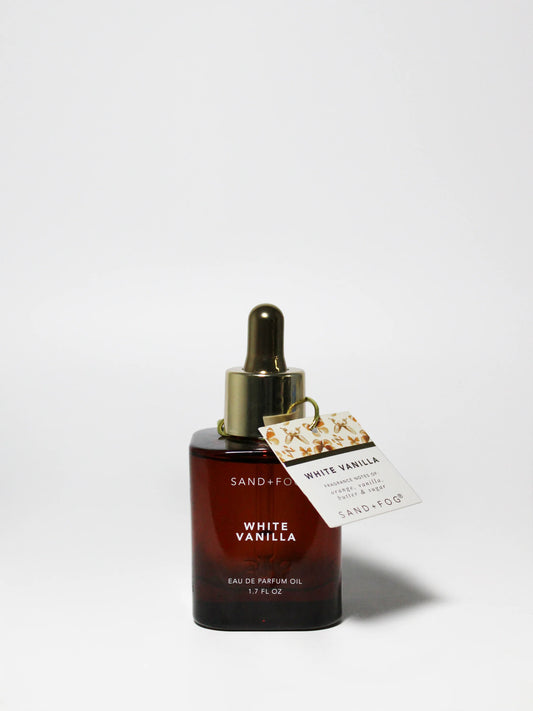 White Vanilla 50ml Perfume Oil Dropper